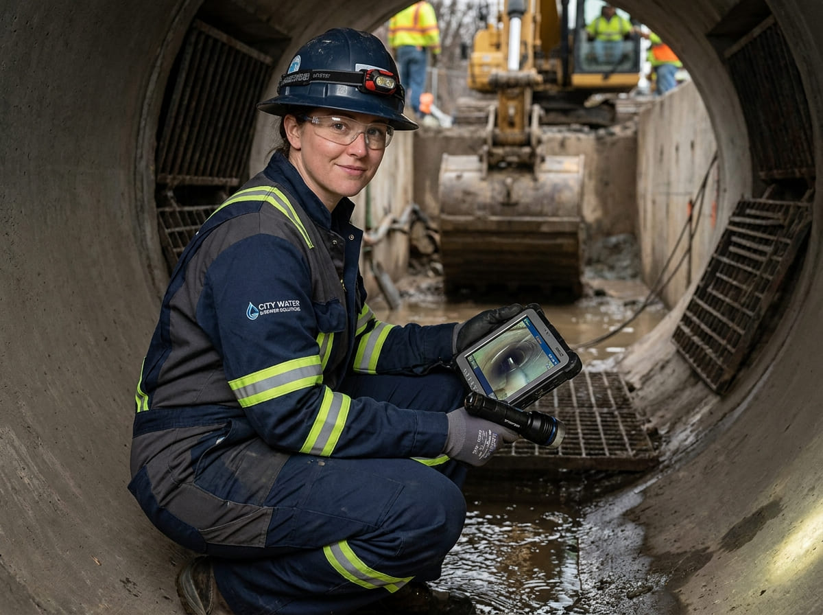 Sewer Line Inspection & Replacement in Kingsland